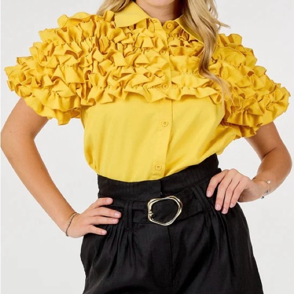 Brand new shorts very stylish with cuff.  High waisted. Midnight black - Picture 2 of 7